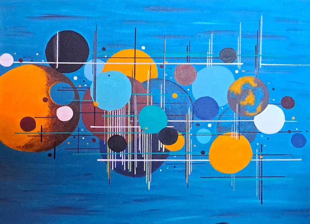 12x16 galaxies & planets